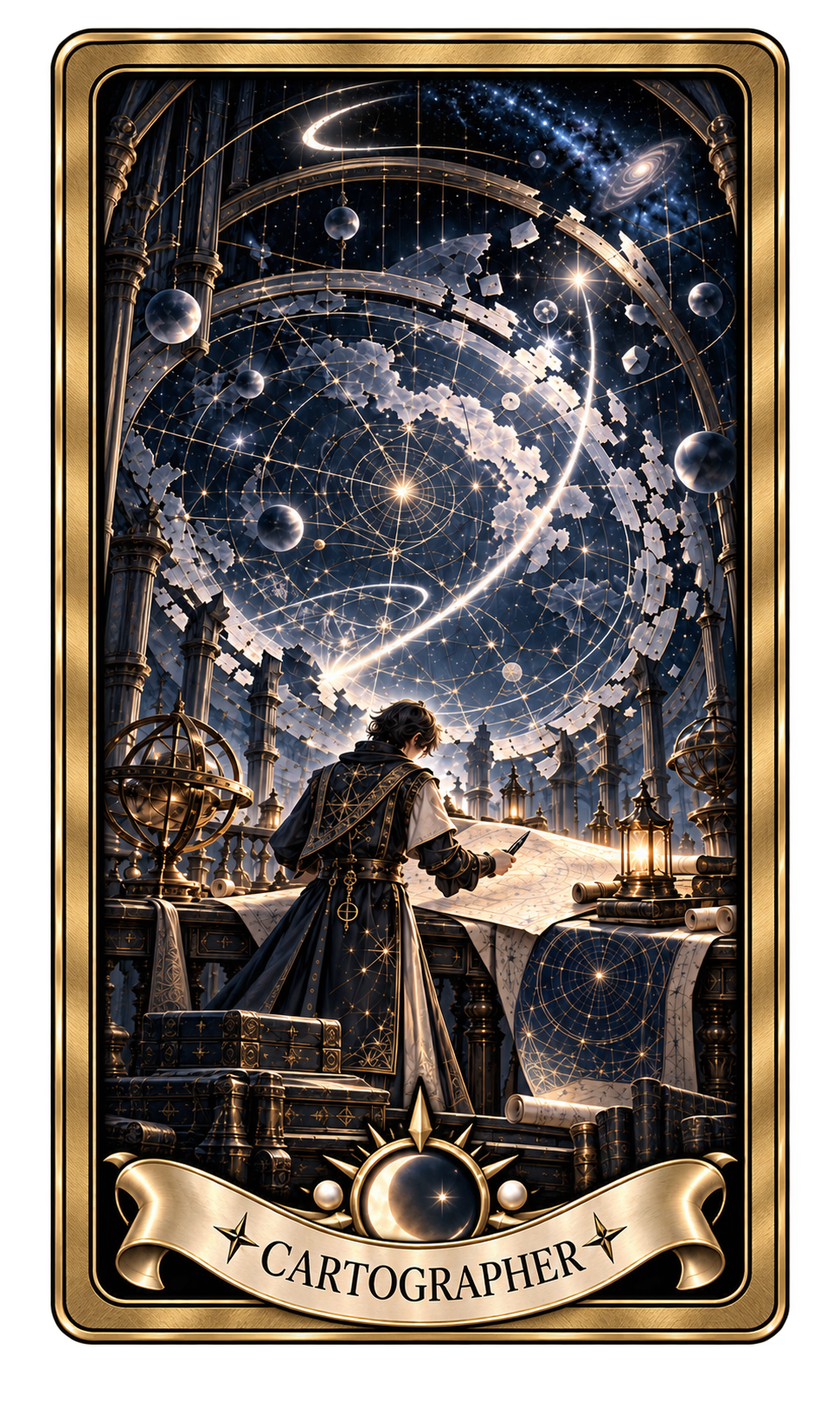 Cartographer Fate Card artwork